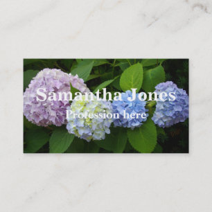 Hydrangeas Visitkort