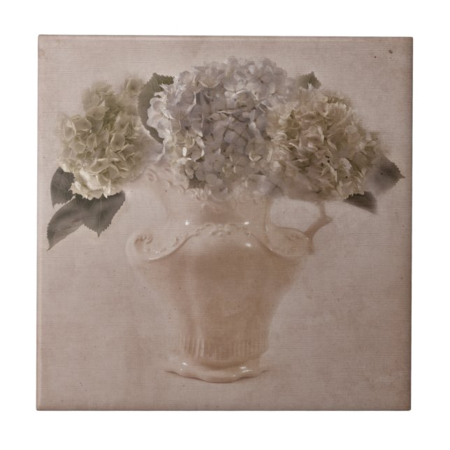 Hydrangeer i A Vas Kakelplatta (Framsidan)