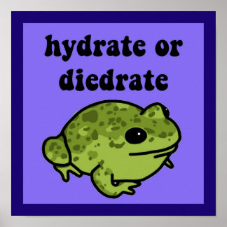Hydrat- eller diedratgrodd poster