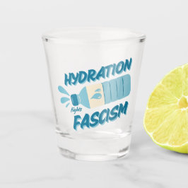 Hydratifieringens fascism - hett glas