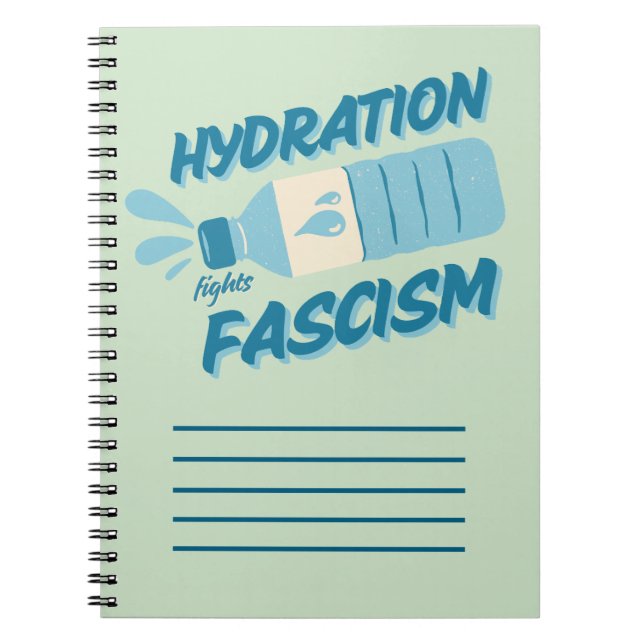 Hydratimliknande fascism - bärbar dator anteckningsbok (Framsidan)