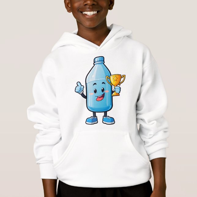 Hydration Champion - Trophy Flaska Power T Shirt (Framsida)