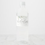 Hydration för Firande-Bröllop Vattenflaskor Etikett<br><div class="desc">Elegant vattenfärgsgrej - Hydration för Firande - vattenflaska etiketter</div>