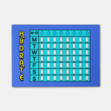 Hydration kartlägger Posta-honom noterar