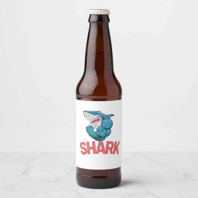 "Hydration Vibes – Custom Reusable Water Bottle" Ölflaska Etikett (Framsida)