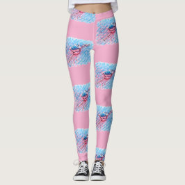 Hydratiserad Flamingo Leggings