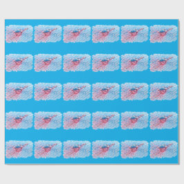 Hydratiserad Flamingo Presentpapper