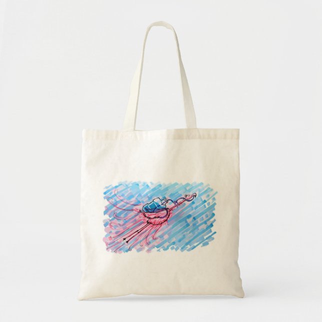 Hydratiserad Flamingo Tygkasse (Framsidan)