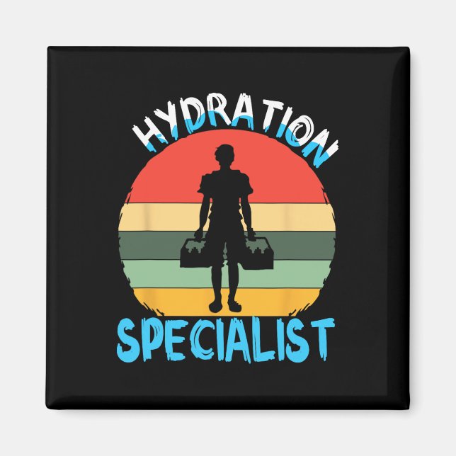Hydratiseringsspecialist Teamchef Fotboll Hydrate Magnet (Framsidan)