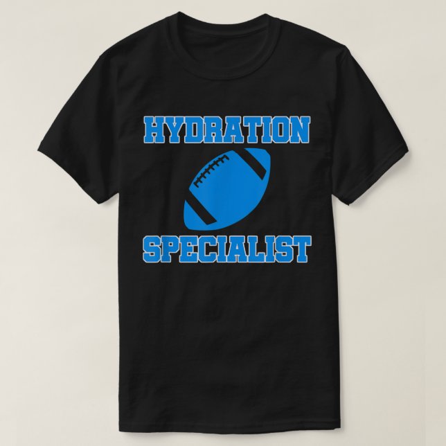 Hydratist Specialist Waterboys Football Team Manag T Shirt (Design framsida)