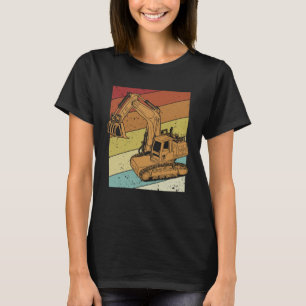 Hydraulisk drivrutin för Retro Loader Op T Shirt