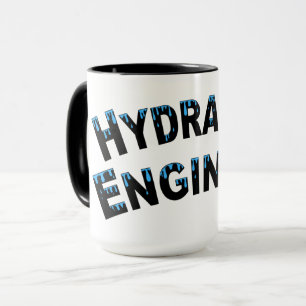 Hydrauliska droppar Ingenjör Vatten Mugg