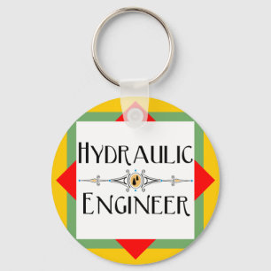 Hydrauliskt block Ingenjör Nyckelring