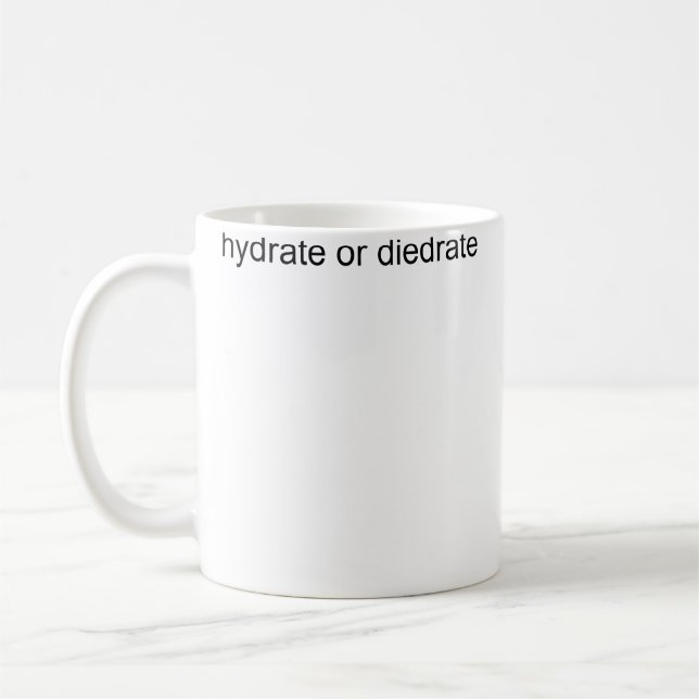 Hydrera Eller Dö Kaffemugg (Vänster)