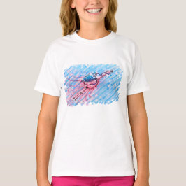 Hydrerad Flamingo T Shirt