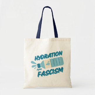 Hydrering Bekämpar Fascism Totebag Tygkasse