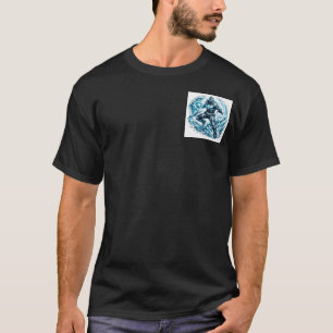 Hydro-Frost Superhjälte T-Shirt: Is & Vatten Editi T Shirt