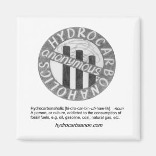 Hydrocarbonaholics anonym magnet