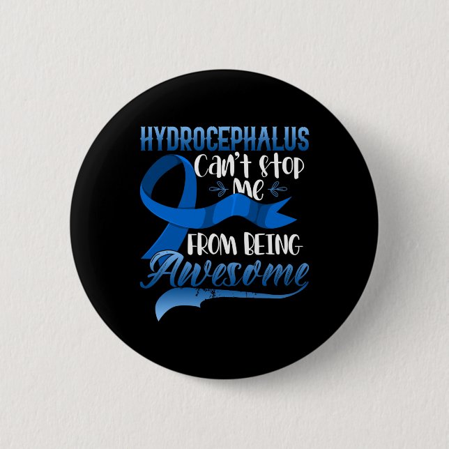 Hydrocephalus Awareness Hydrocephalus Warrior Gif Knapp (Framsida)