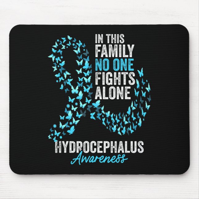 Hydrocephalus Awareness Month Butterflies Light Bl Musmatta (Framsidan)