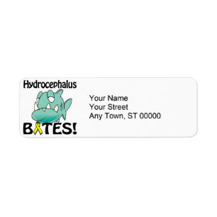 Hydrocephalus-BITOR Returadress Etikett