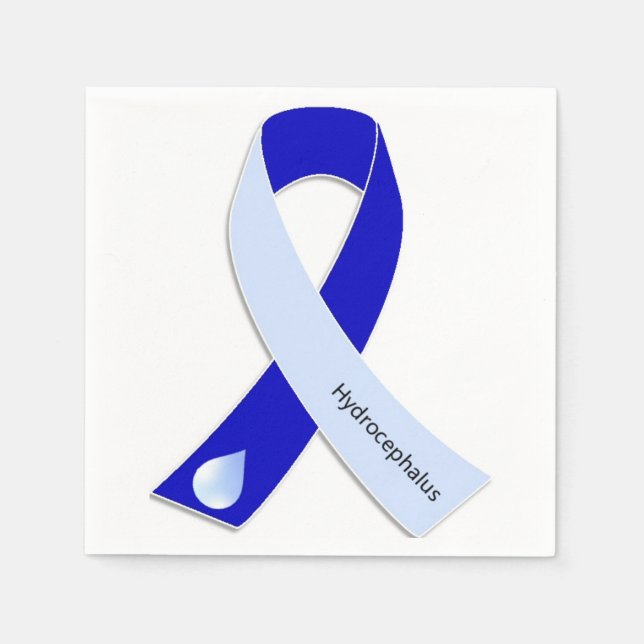 Hydrocephalus Ribbon Napkins Pappersservett (Framsidan)