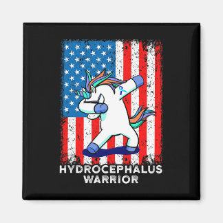 Hydrocephalus Survivor Hardwork Awareness Warrior Magnet