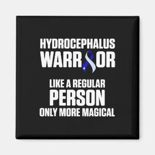 Hydrocephalus Survivor Magic Awareness Warrior Magnet