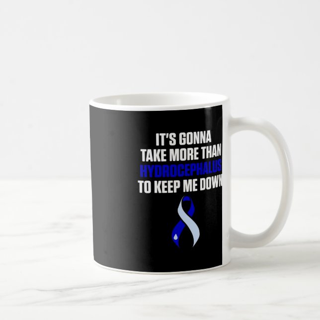 Hydrocephalus Survivor, medvetandegörare Kaffemugg (Höger)