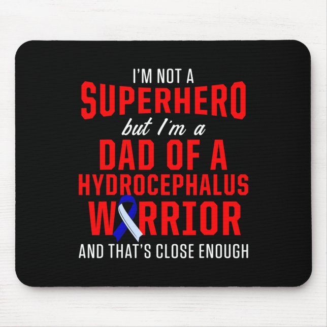 Hydrocephalus Survivor Pappa Hero Awareness Warrio Musmatta (Framsidan)