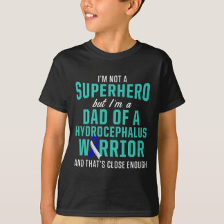 Hydrocephalus Survivor Pappa Hero Awareness Warrio T Shirt