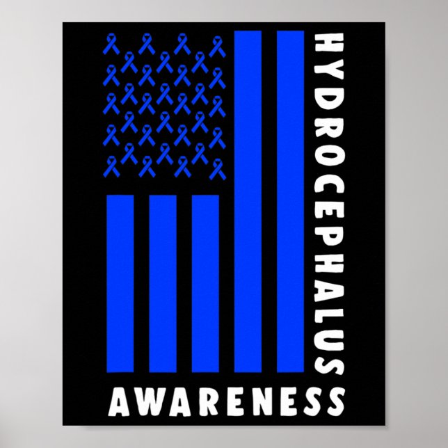Hydrocephalus Survivor Signs Awareness Warrior Poster (Framsidan)
