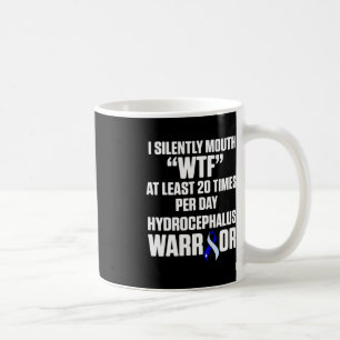 Hydrocephalus Survivor Silent Awareness Warrior Kaffemugg