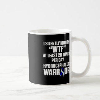 Hydrocephalus Survivor Silent Awareness Warrior Kaffemugg