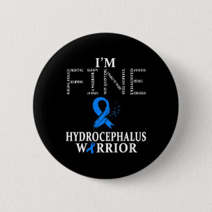 Hydrocephalus Warrior Jag är Bra Knapp