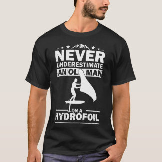 Hydrofoil Foilwing Wingfoil Wingsurf T Shirt
