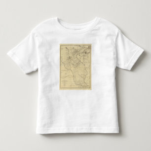 Hydrographical handfat av Mississippi River Tee