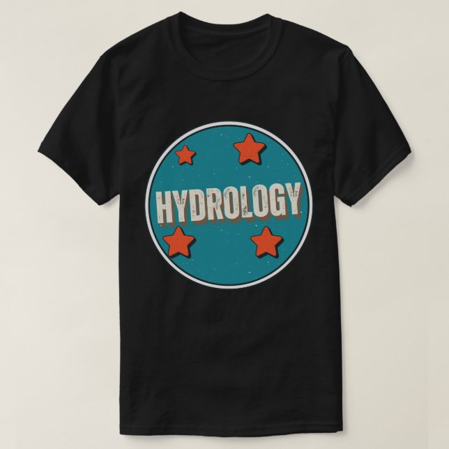 Hydrologi T Shirt (Design framsida)
