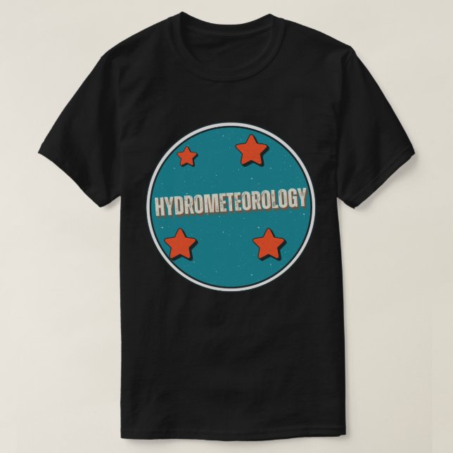 Hydrometeorologi T Shirt (Design framsida)