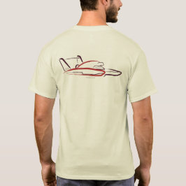 Hydroplane 01 Natural Back T Shirt