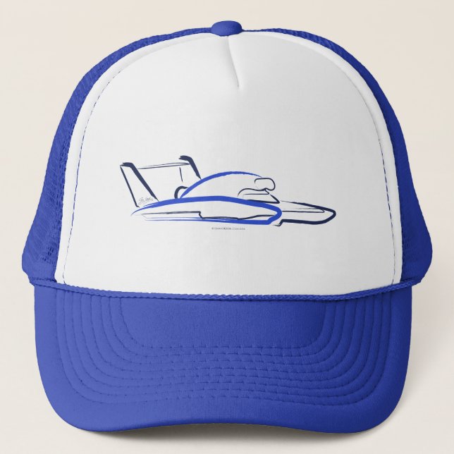 Hydroplane 01 Royal Blue Keps (Framsida)