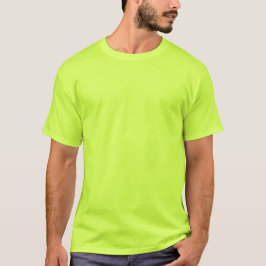 Hydroplane 01 Safety Green Back T Shirt