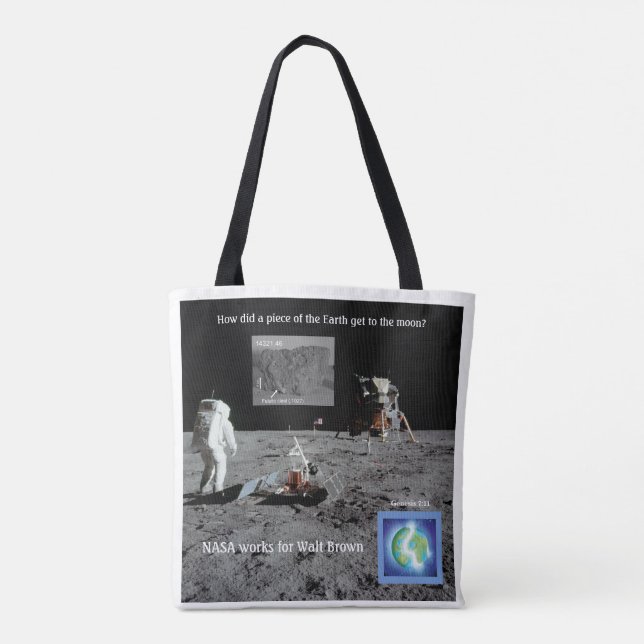 Hydroplate Theory Lunar tote bag Tygkasse (Baksida)