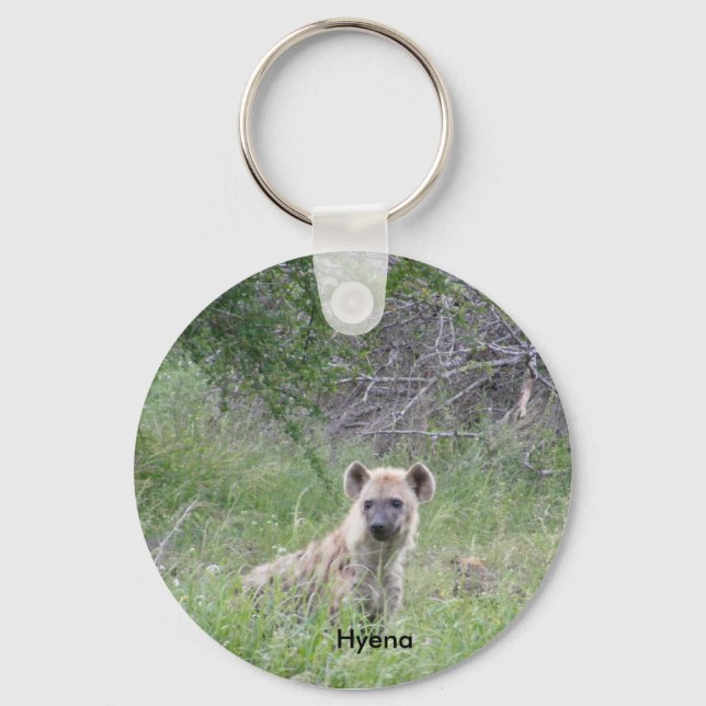 Hyena Keychain Nyckelring (Framsida)