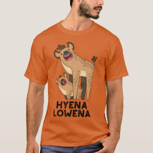 Hyena Leende Roligt Djur Hyena pojke T Shirt