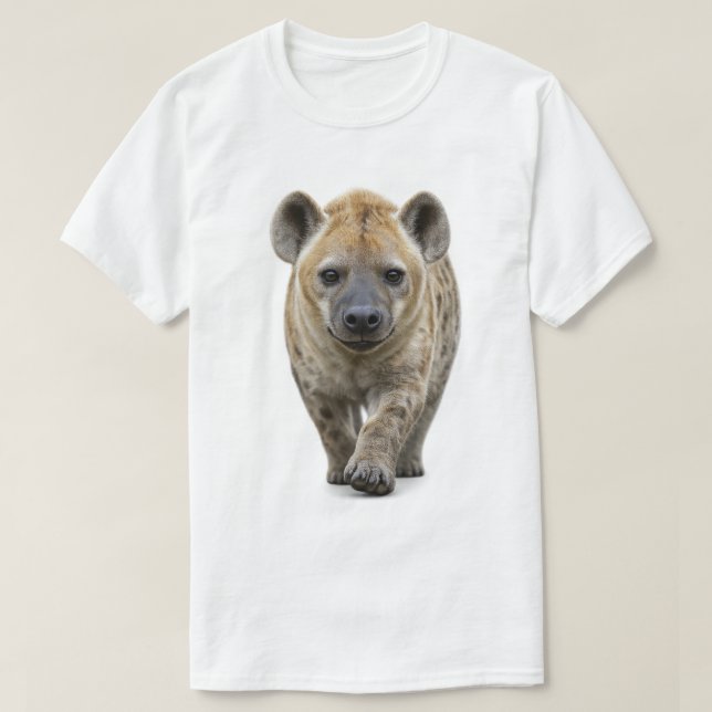 Hyena närmar sig t shirt (Design framsida)