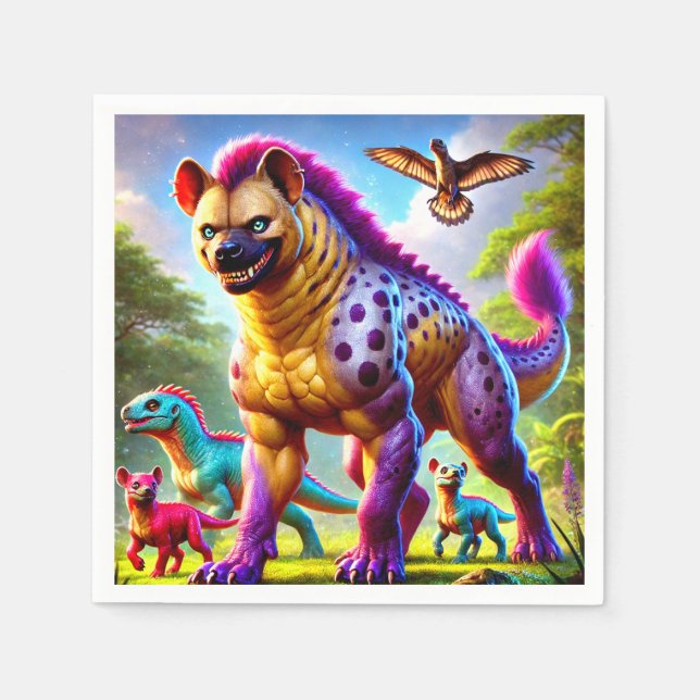 Hyena Pappersservett (Framsidan)