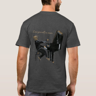 Hyena Piano Music Player Fantasy Shirt T