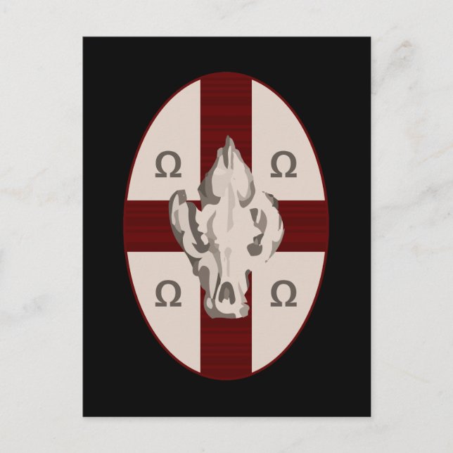 Hyena Shield Vykort (Framsida)