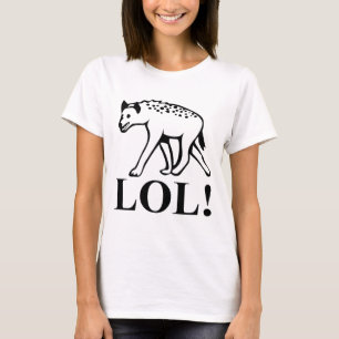 Hyena - skratta ut hög LOL T Shirt